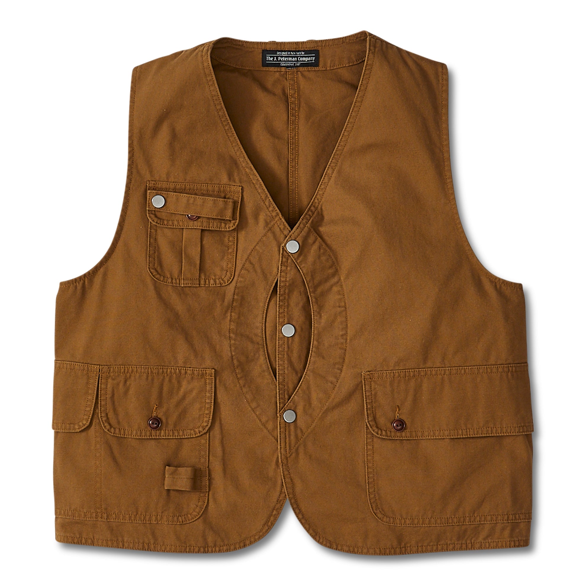 Canvas Fly Fishing VestHunting Khaki