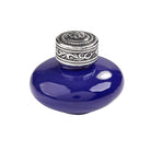 Ceramic Inkwells with Silver Metal ScrewtopRoyal Blue Ceramic