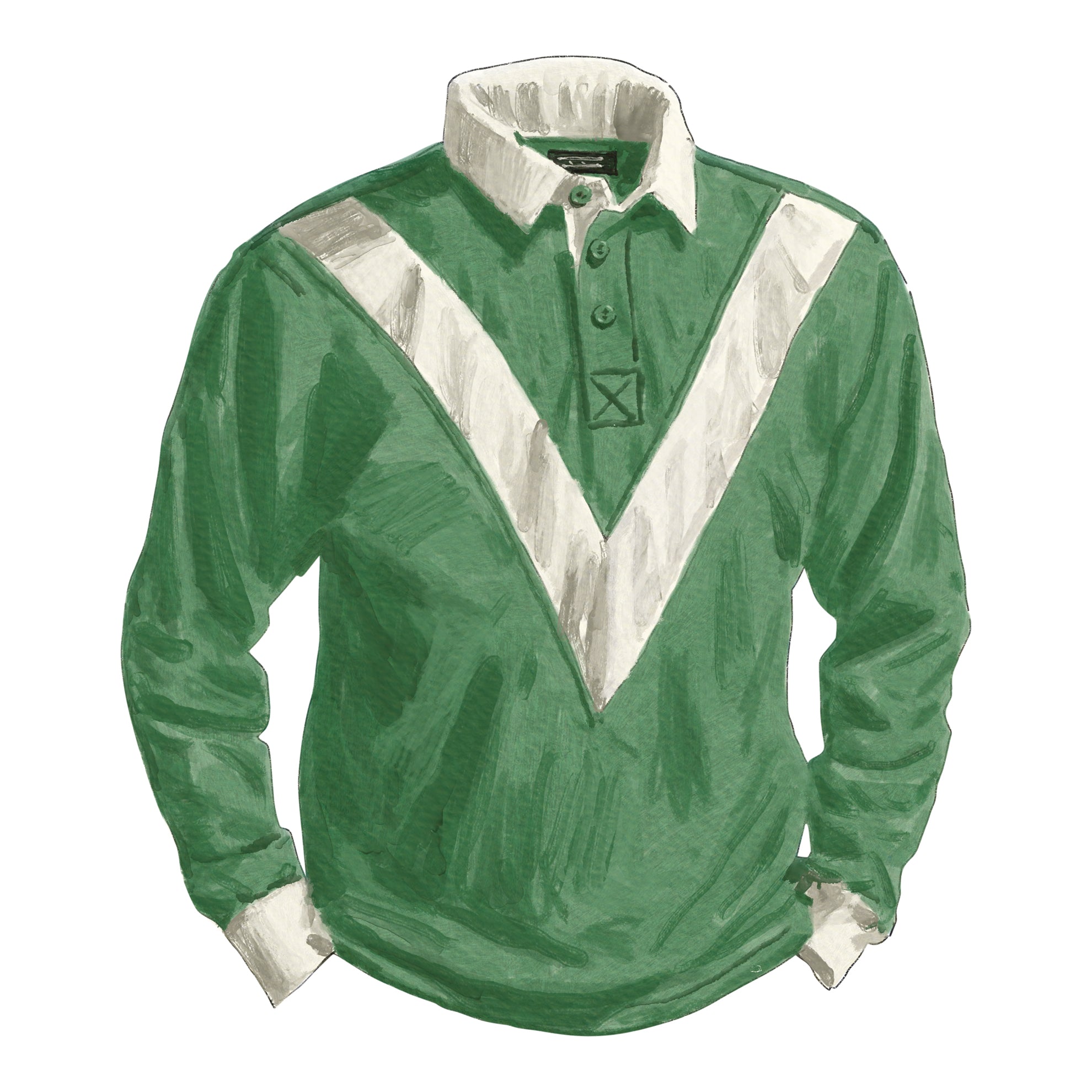 Chevron Stripe Rugby – The J. Peterman Company