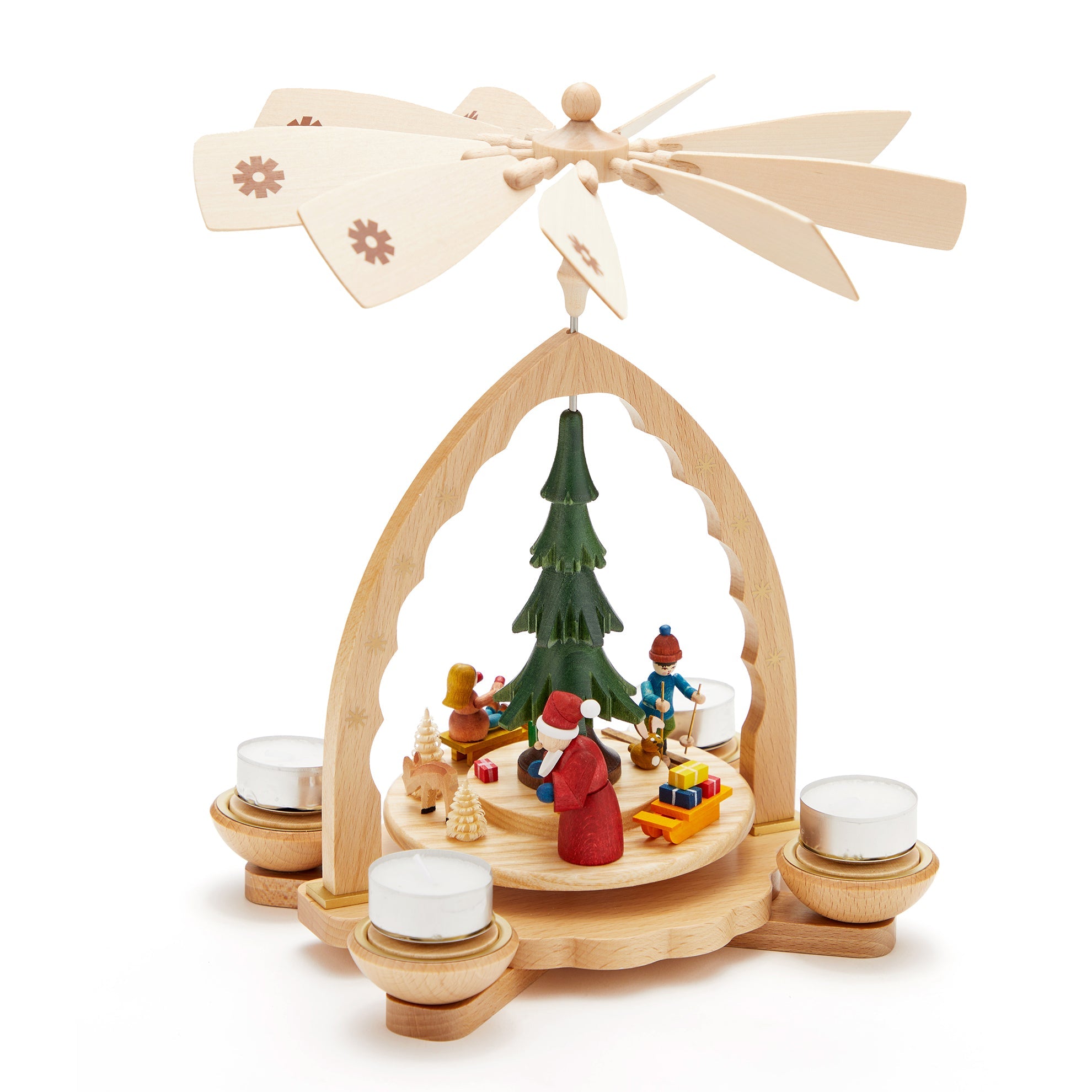 Christmas Forest Holiday Pyramid