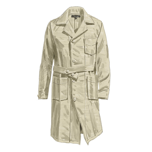 ジャケット・アウター 20s CARTERS linen double duster coat 20s CARTERS linen double duster coat - メルカリ