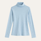 Cotton Jersey TurtleneckPowder Blue