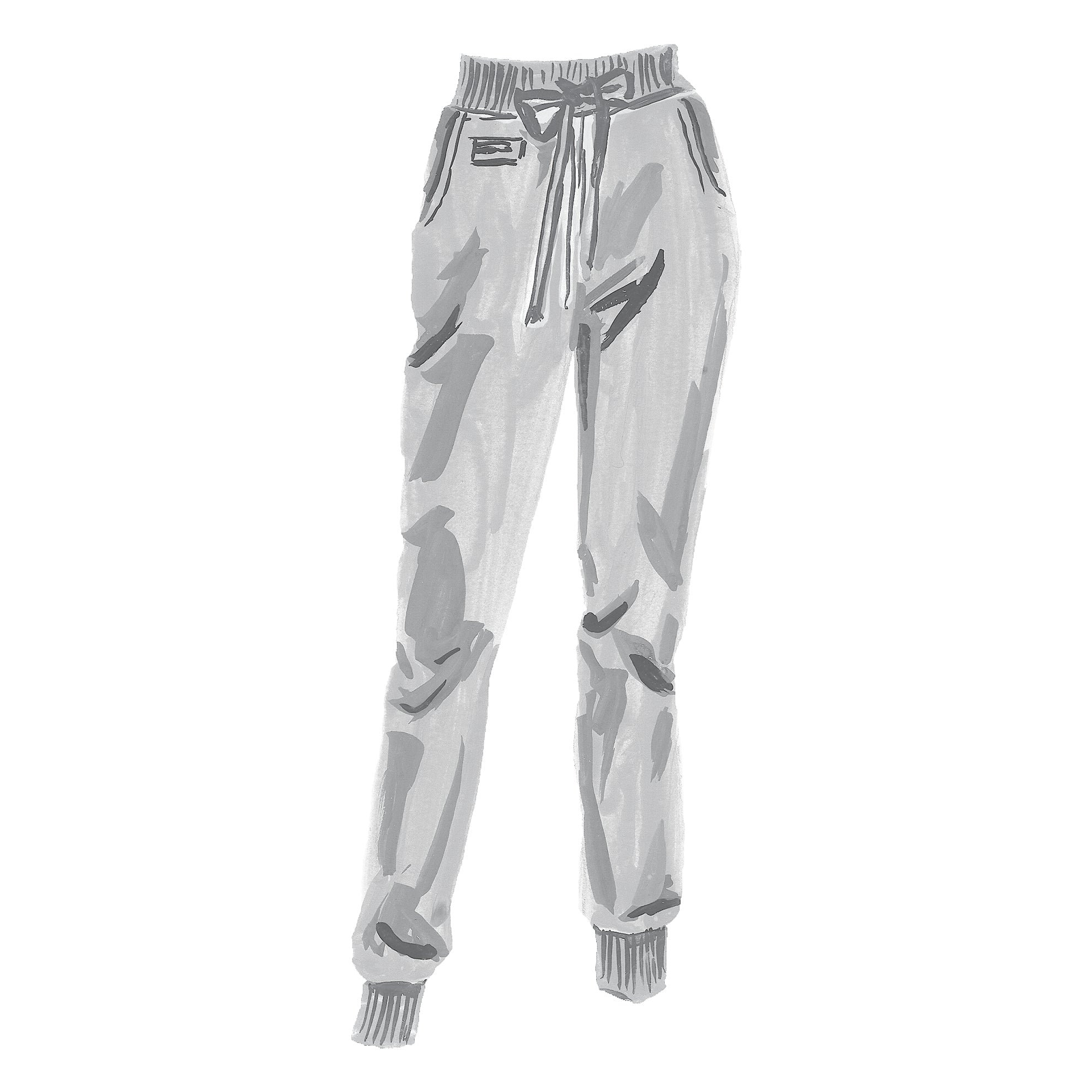 Crew PantsHeather Grey