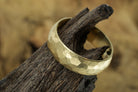 Custom 14k "Charles" Hand - Faceted Ring14k Yellow Gold