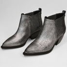 Deep Creek Leather BootiePewter