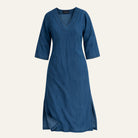 Denim CaftanDark Indigo