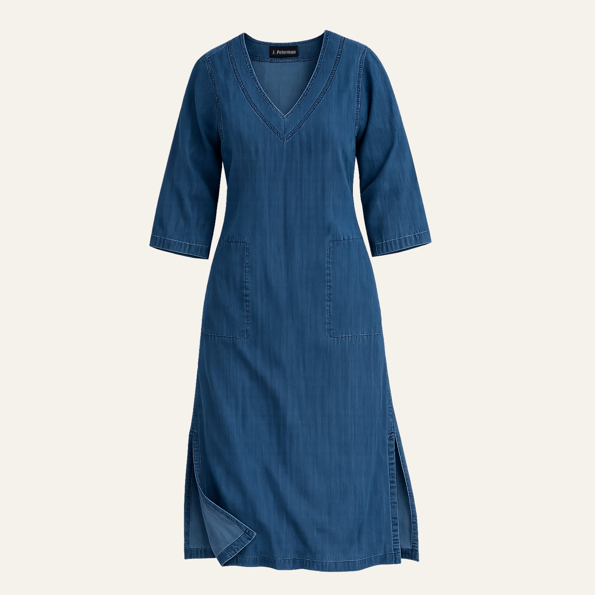 Denim CaftanDark Indigo