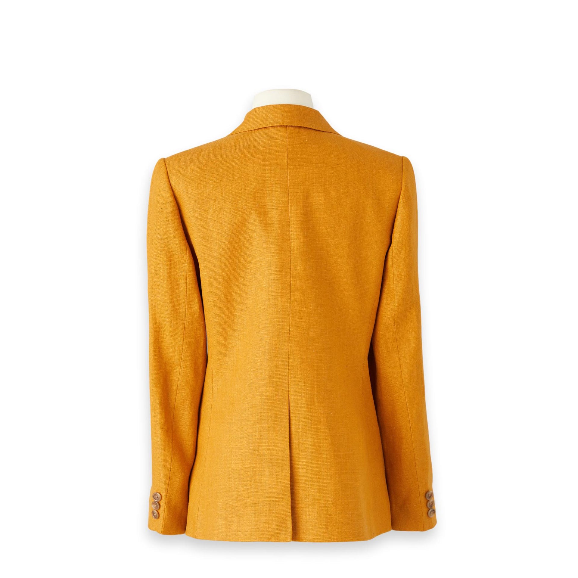 DoubleBreasted Linen Blazer The J. Peterman Company