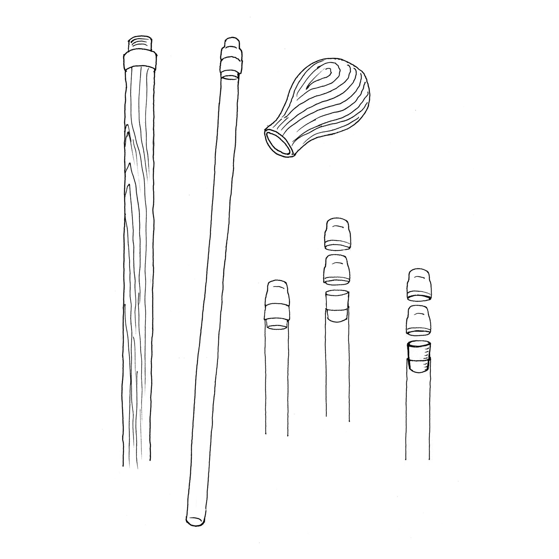 Dual Function Cane The J. Peterman Company