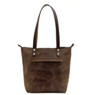 Eden SMALL Leather Tote Bag - ZipperedMolasses