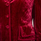 Edwardian Velvet CoatBlack Cherry