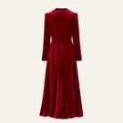 Edwardian Velvet CoatBlack Cherry