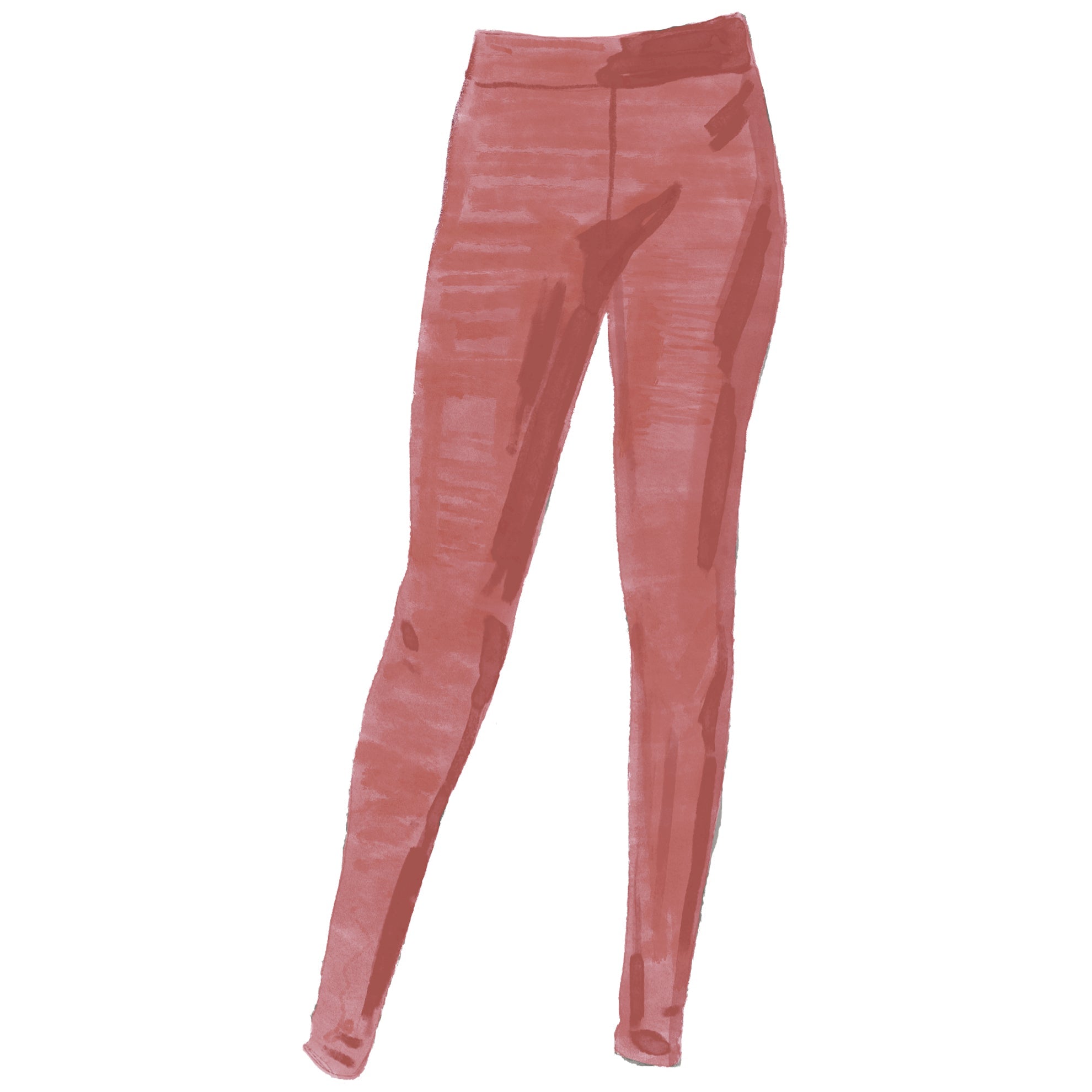 Everyday Casual Stretch LeggingsRose
