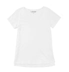 Everything Undone High - Low TopWhite