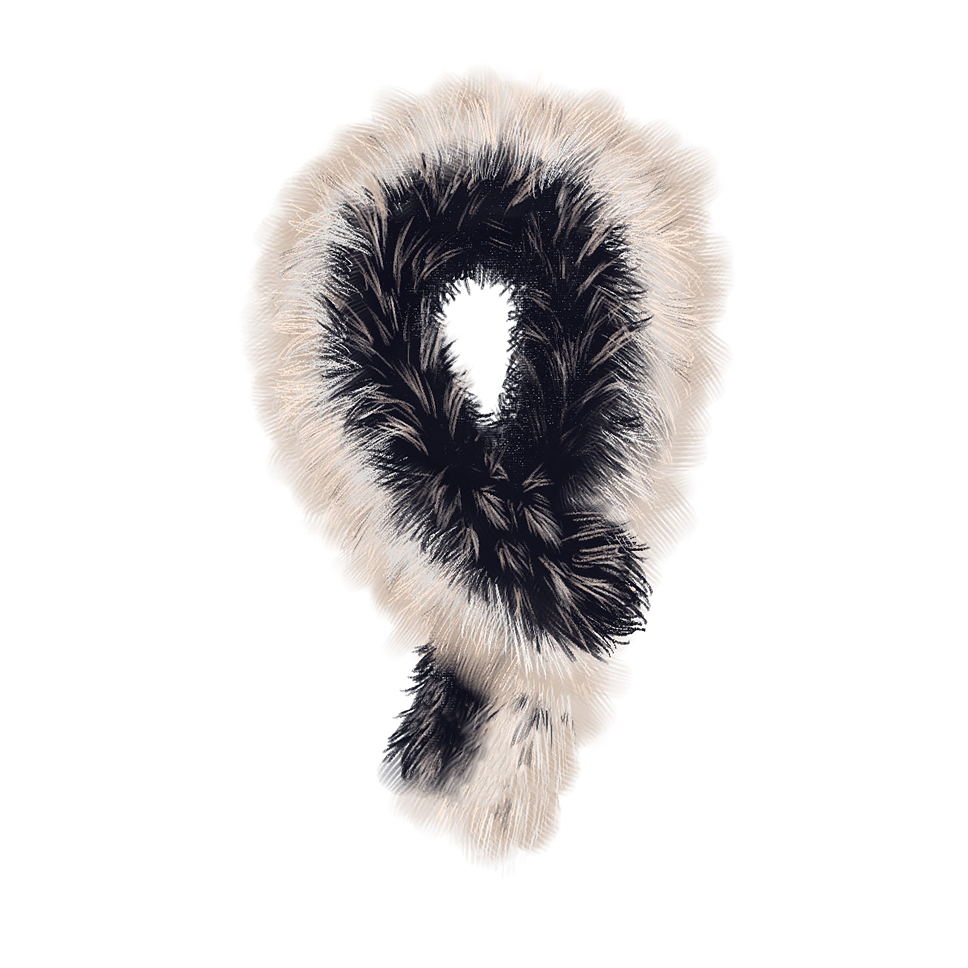 Faux Fur Loop Scarf - The J. Peterman Company