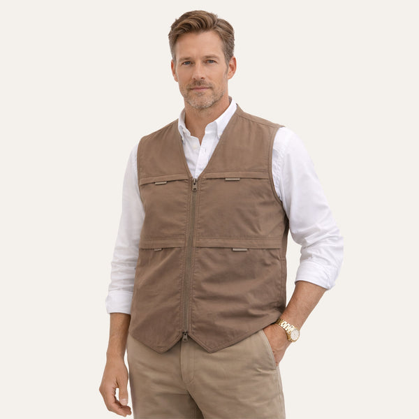 Featherweight Nylon Travel Vest - The J. Peterman Company