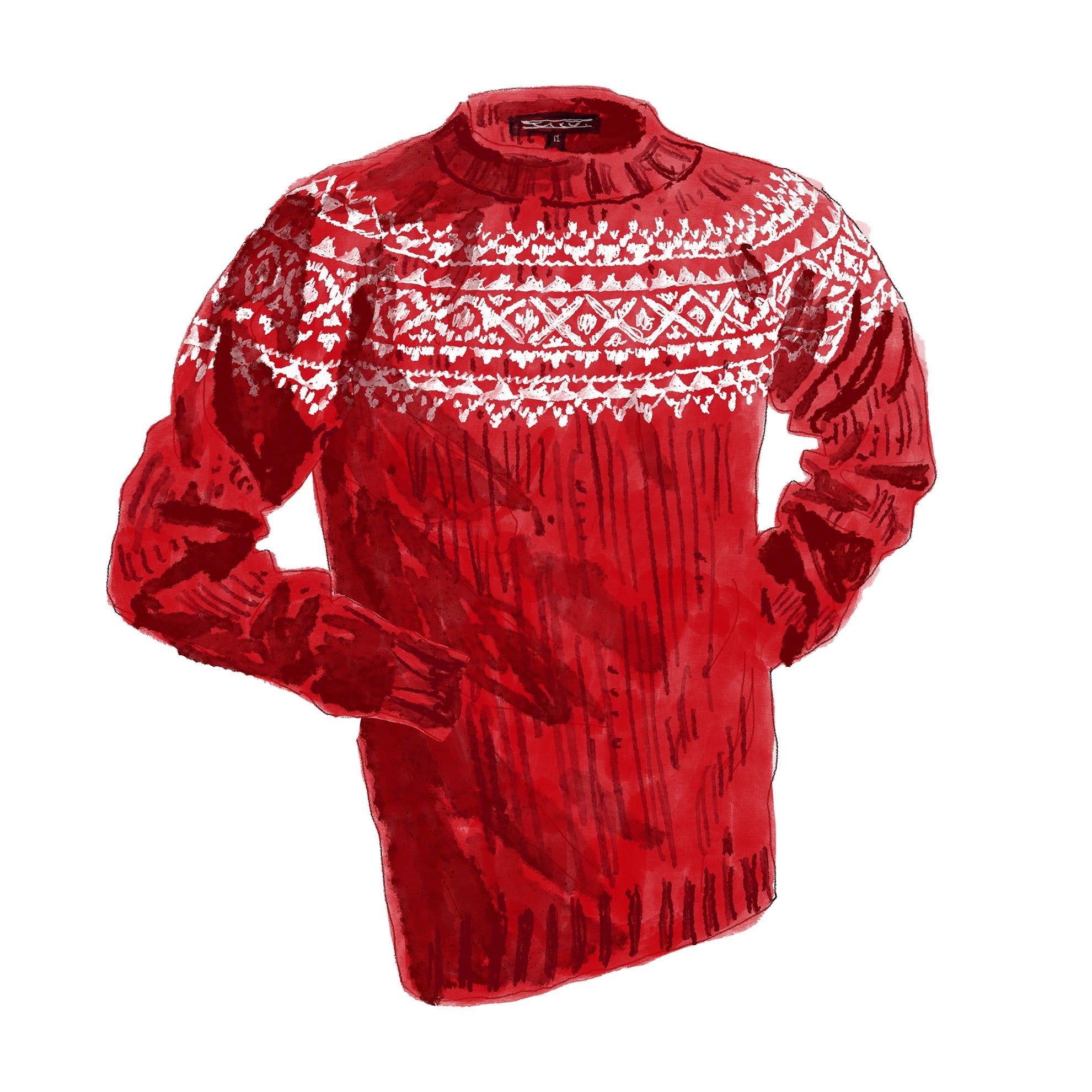Fireside Fair Isle Sweater - The J. Peterman Company Fireside Fair Isle Sweater - The J. Peterman Company