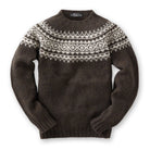 Fireside Fair Isle SweaterPeat Ecru