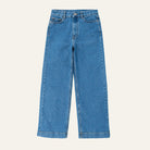 Five Pocket Denim Wide LegsDark Indigo
