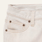 Five Pocket Denim Wide LegsNatural