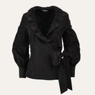 Flamenco Christmas BlouseBlack