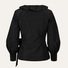 Flamenco Christmas BlouseBlack