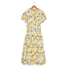 Floral Tea DressYellow Rose