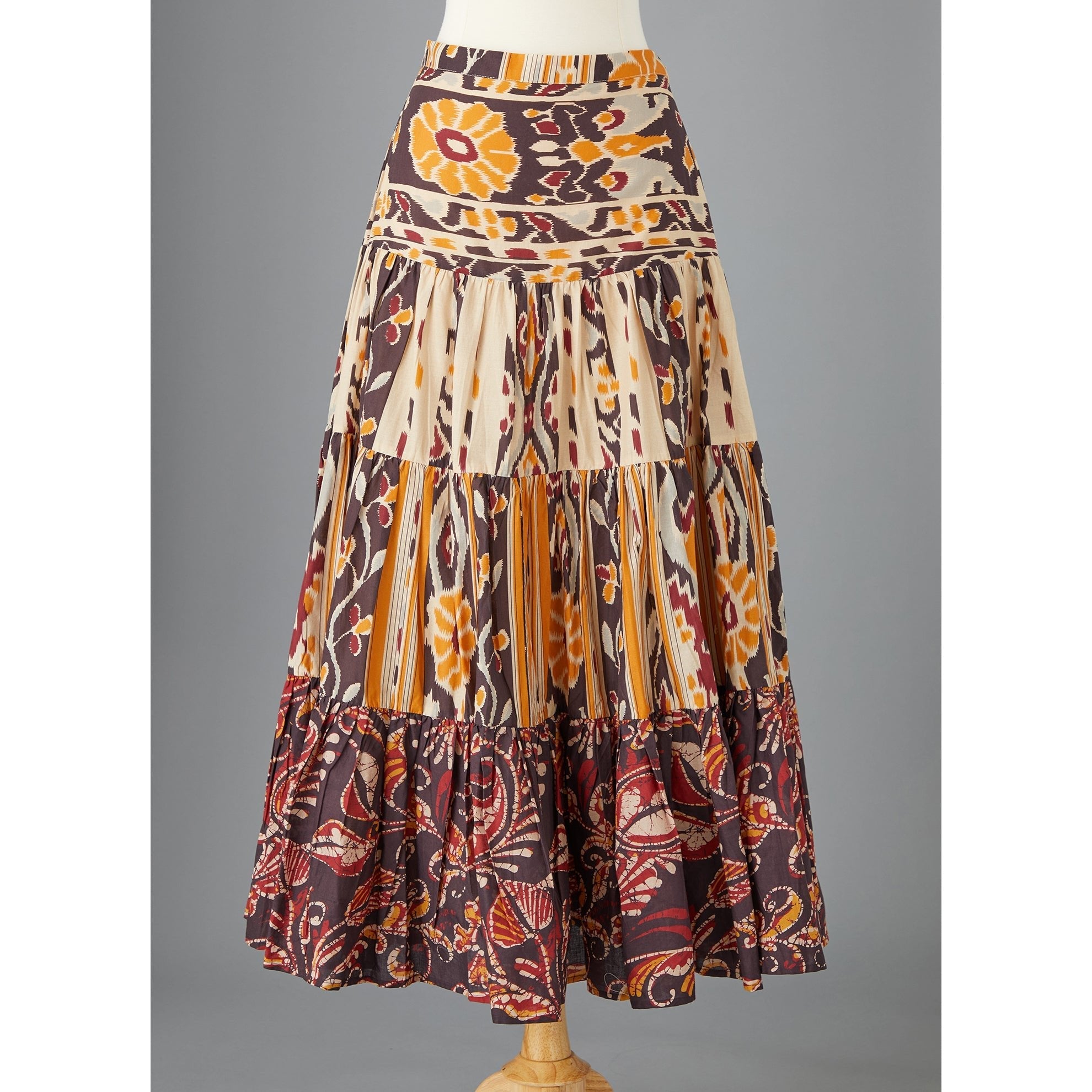 Florentina Ikat Maxi Skirt