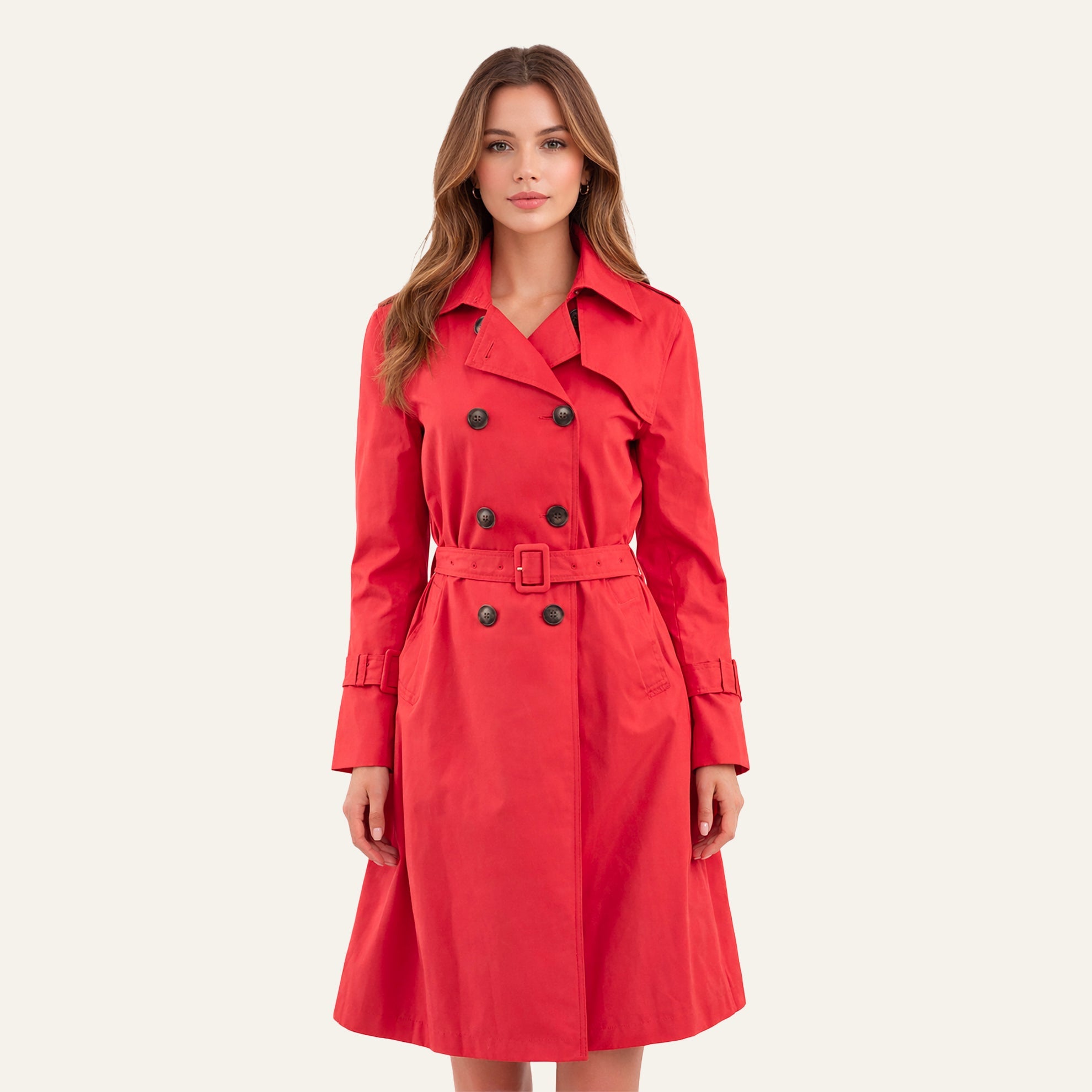 French RaincoatRed