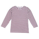 French Sailing ShirtMaroon Stripe