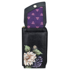 Hand Painted Crossbody Phone Wallet OrganizerHummingbird Heaven