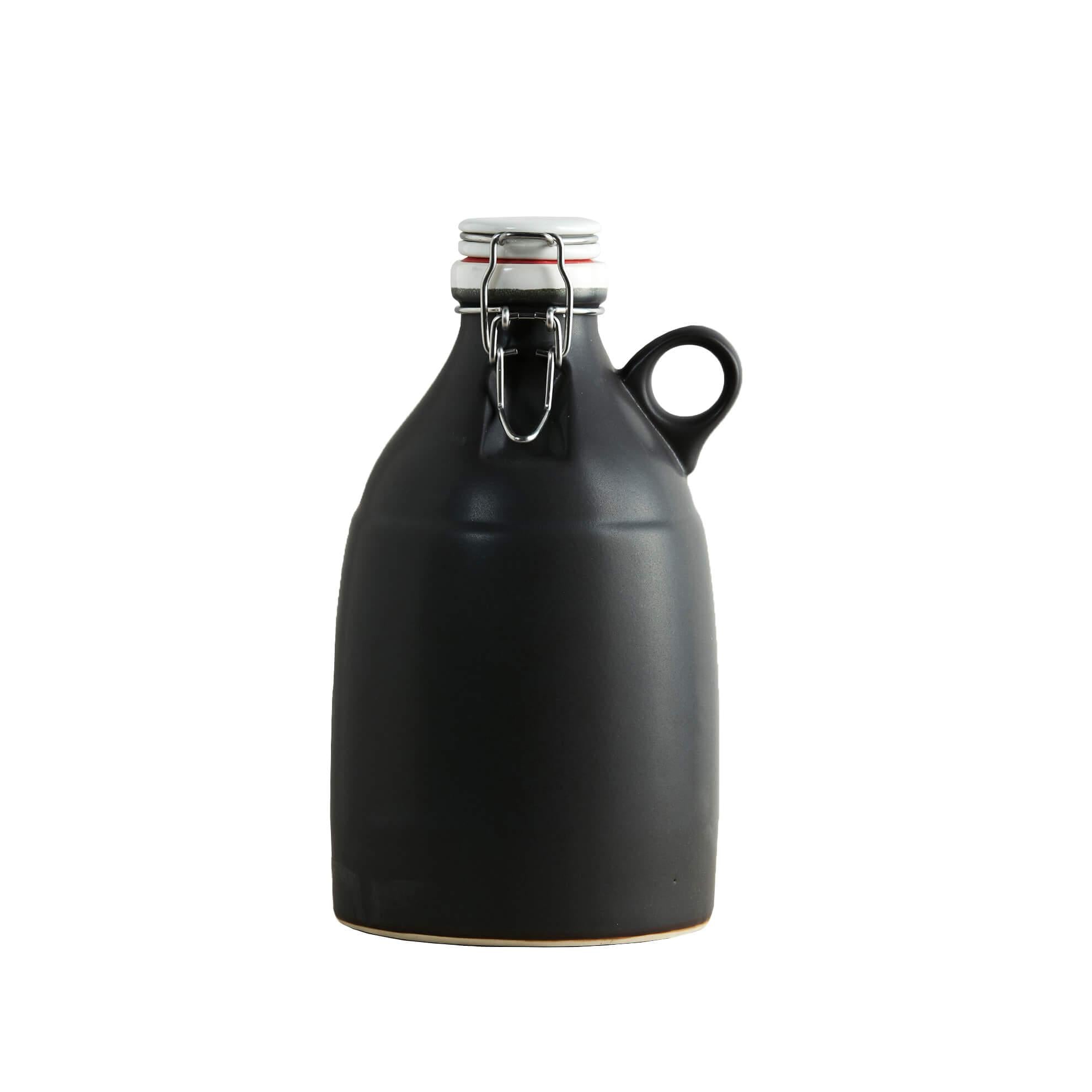 Handmade 64 - oz. Portland Ceramic GrowlerOne Size