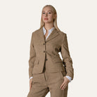 Her Tweed BlazerCamel