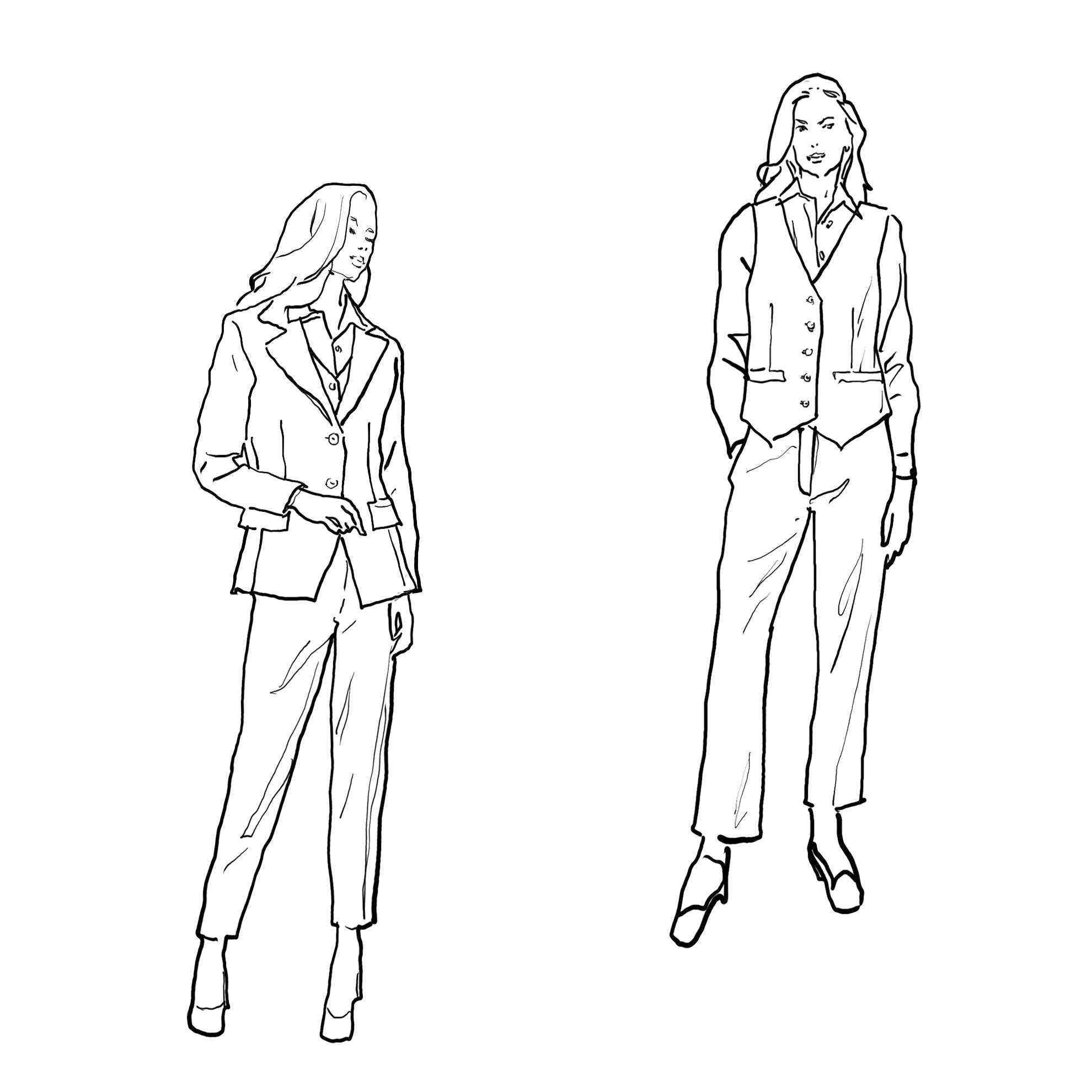 Her Tweed Vest - The J. Peterman Company