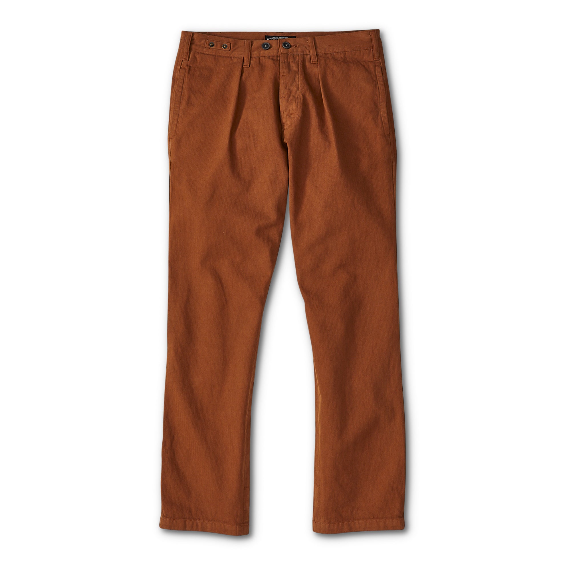 Herringbone Utility PantsBurnt Sienna