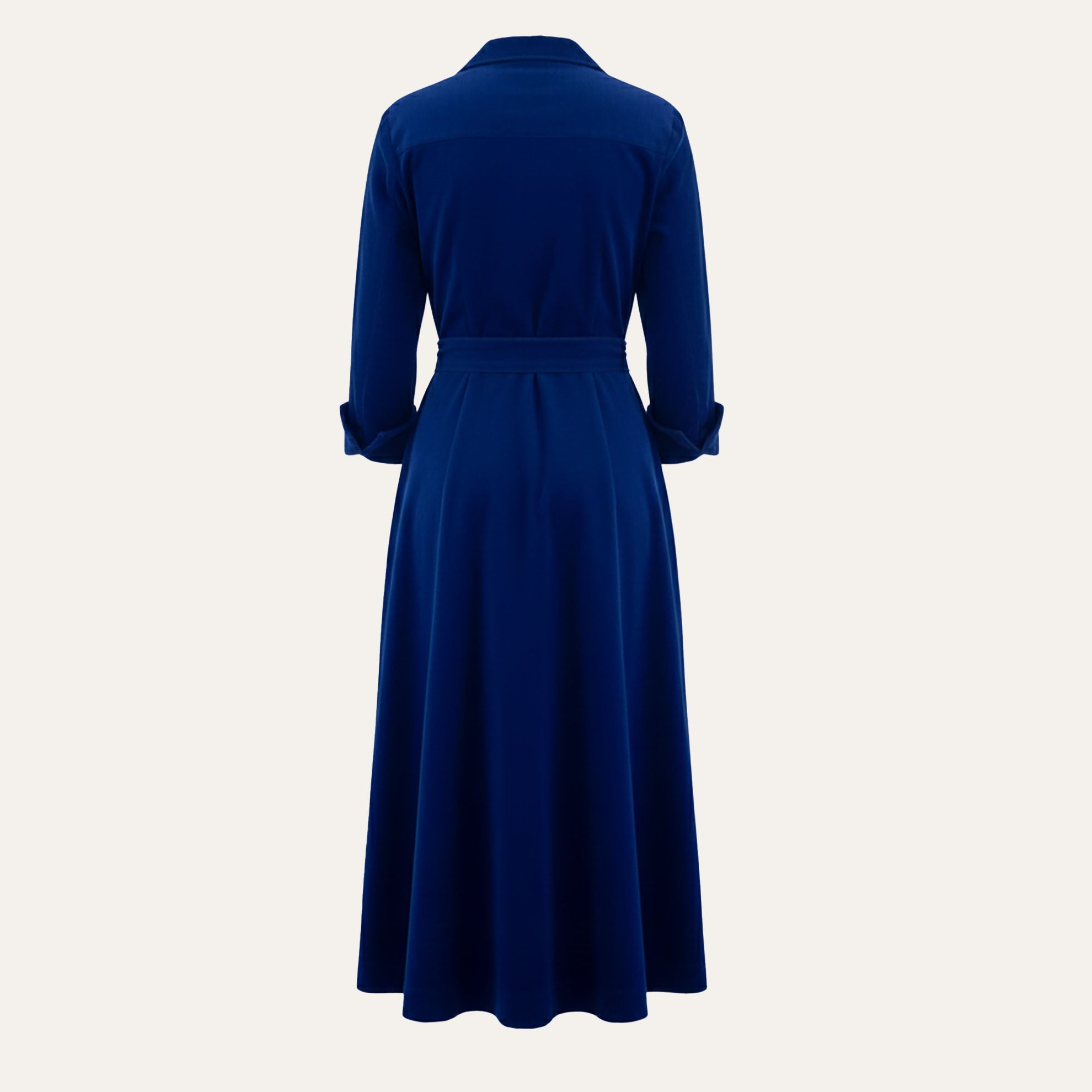 Holiday Corduroy 1947 DressNavy