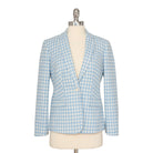 Blue Houndstooth