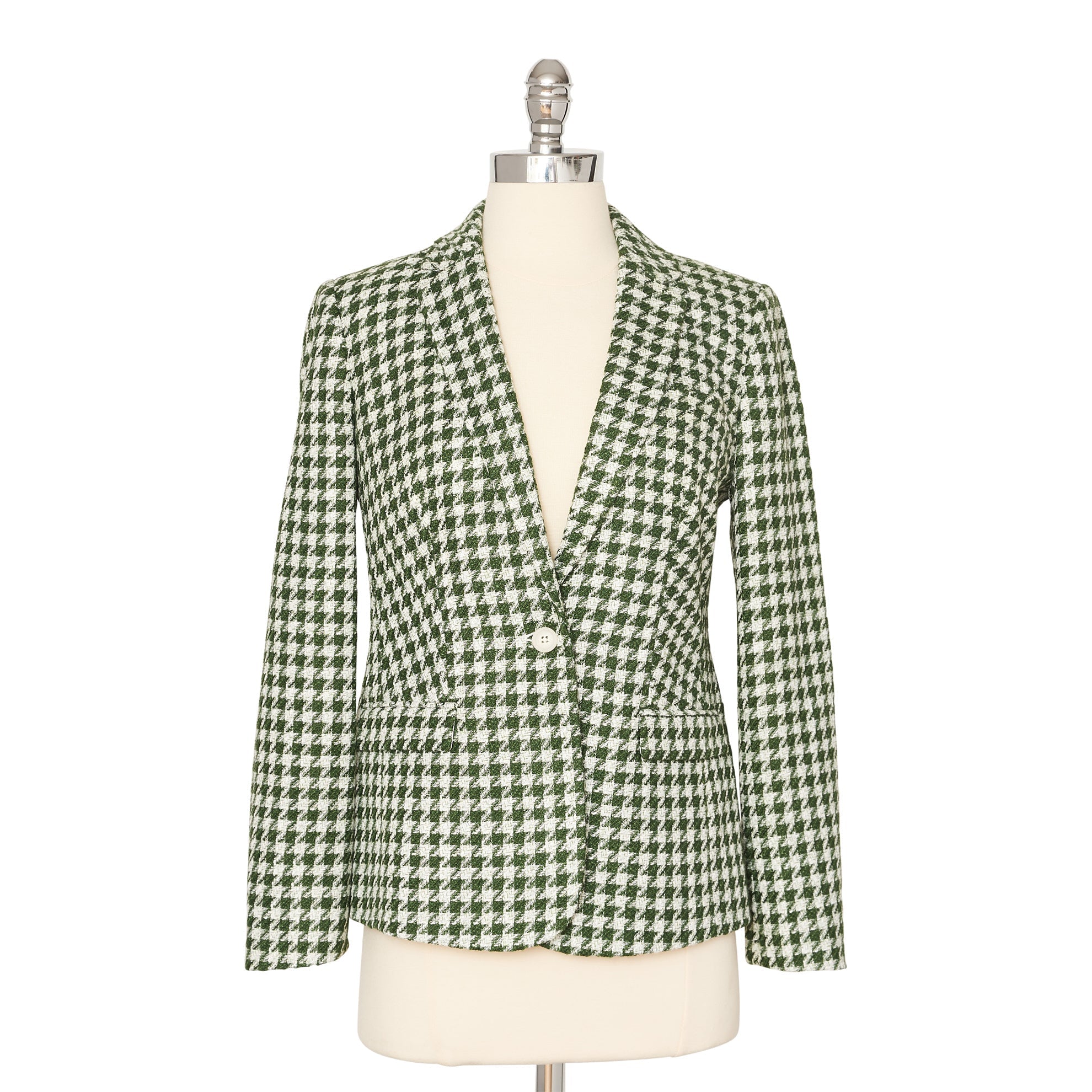 Green Houndstooth