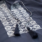 Ilica Street Embroidered BlouseNavy