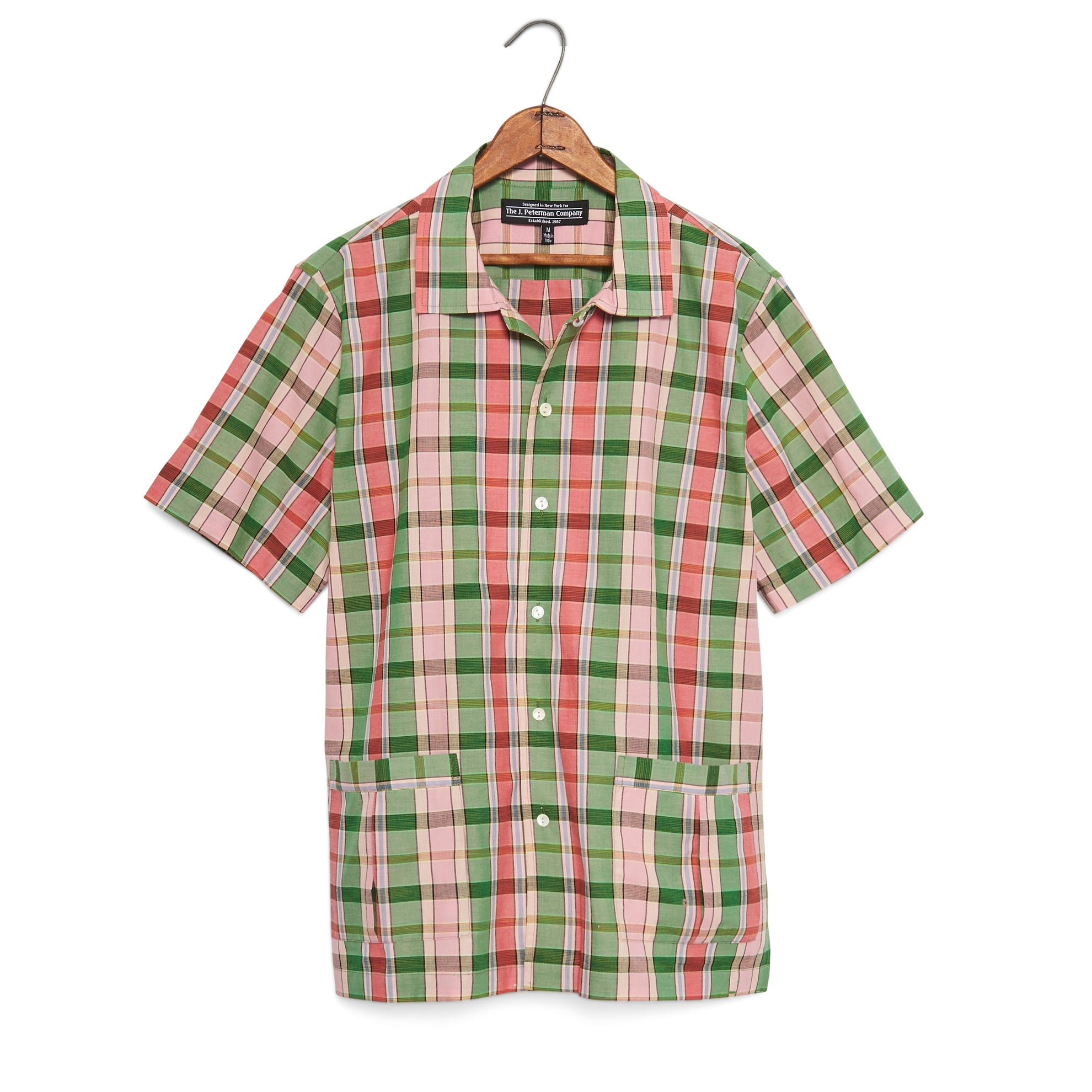 Indian Ikat Madras Shirt - The J. Peterman Company
