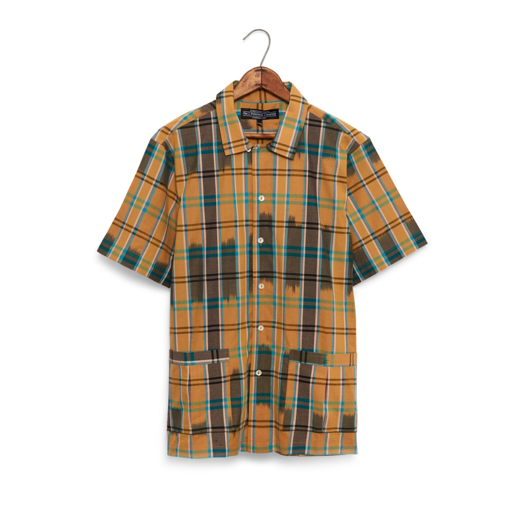 Indian Ikat Madras Shirt - The J. Peterman Company