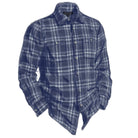 Indigo Summer Plaid ShirtLight Indigo