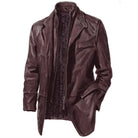 Italian German's Leather JacketMahogany