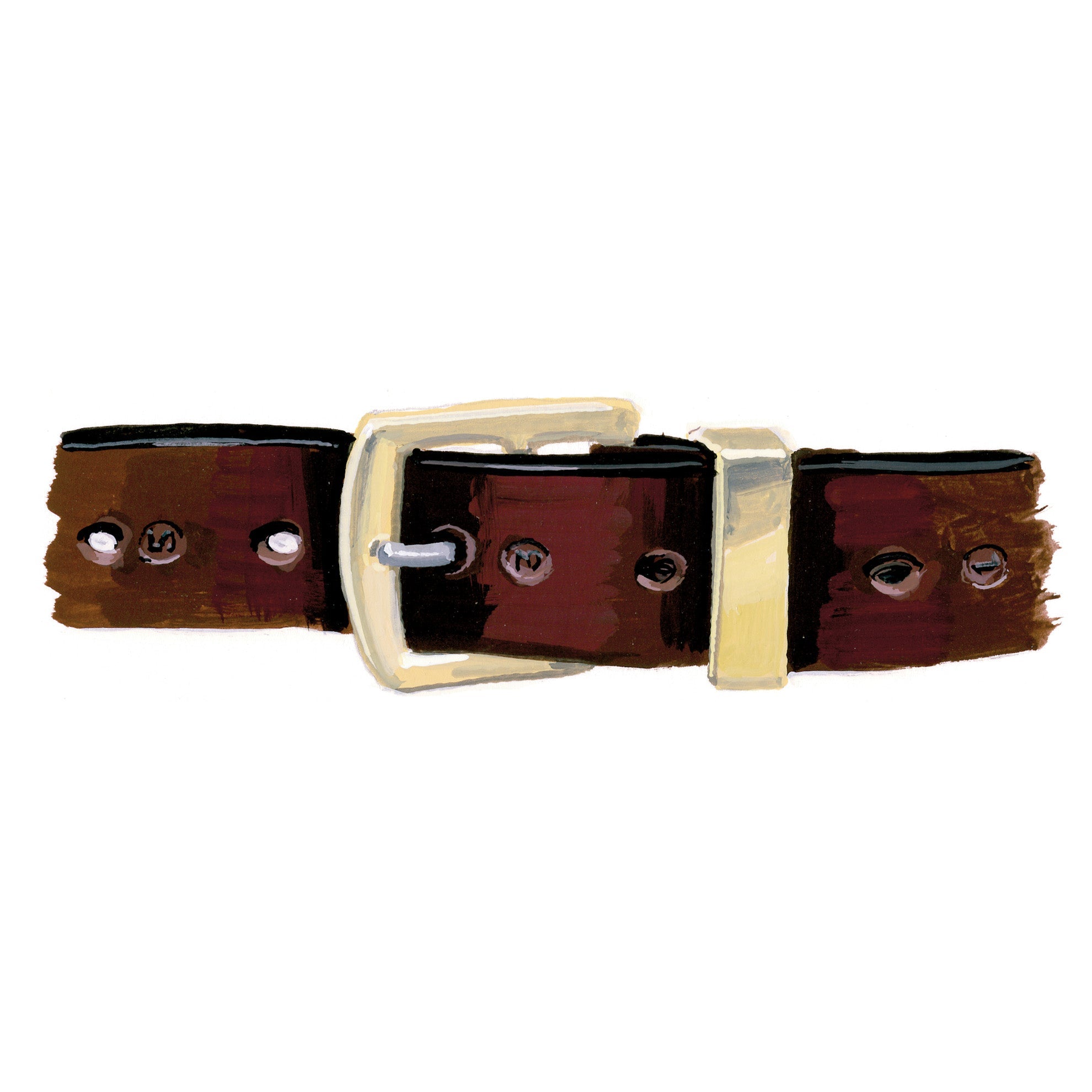 J. Peterman Stirrup BeltBrown
