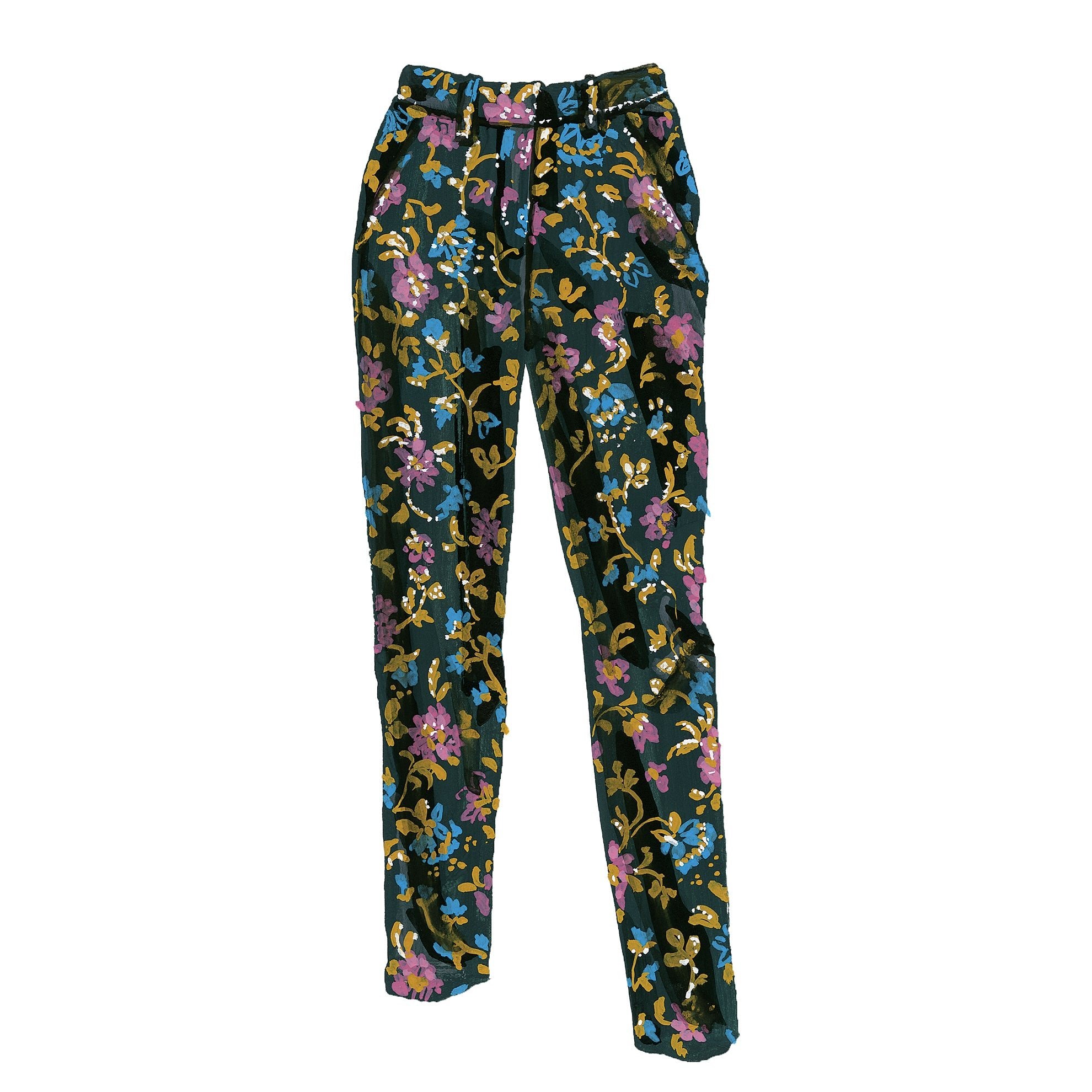 Jacquard Evening Trousers - The J. Peterman Company