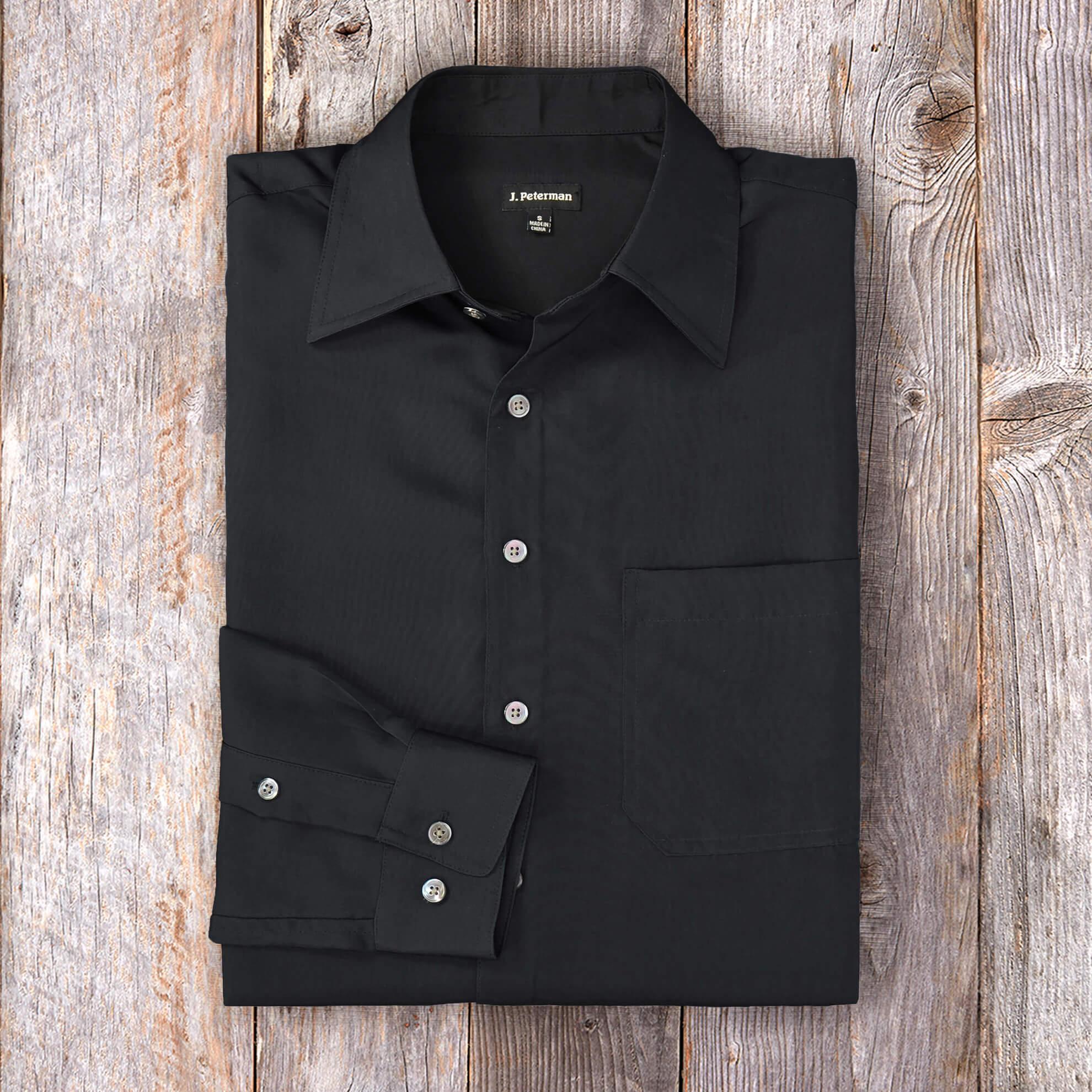 JG Silk ShirtBlack