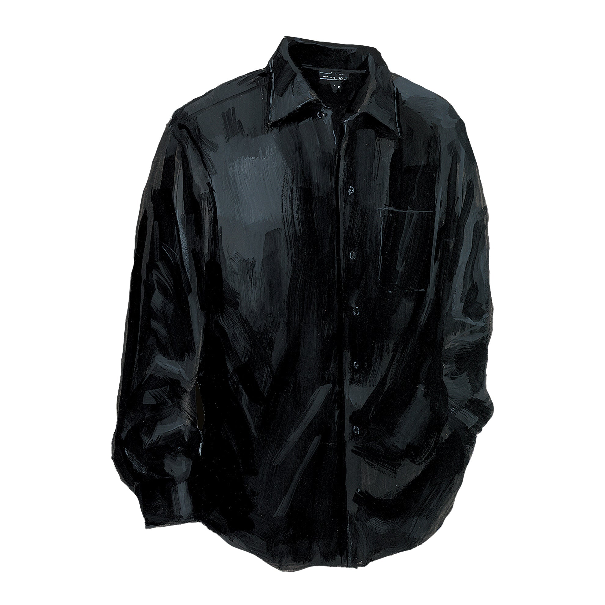 JG Silk ShirtOriginal Black