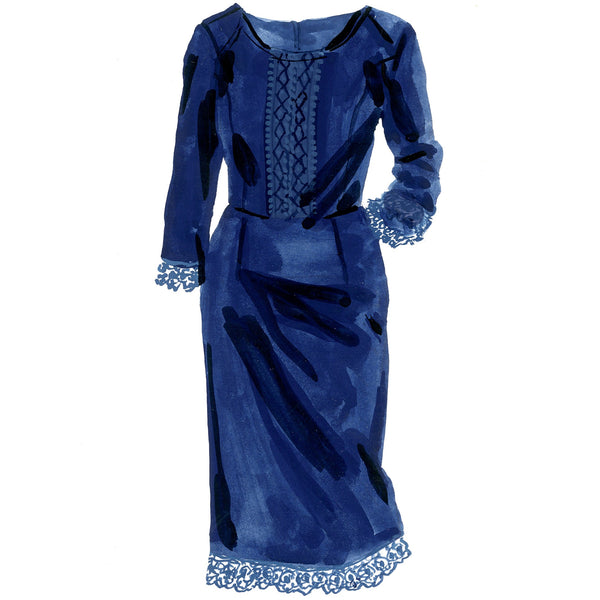 Lace Edge Dress – The J. Peterman Company