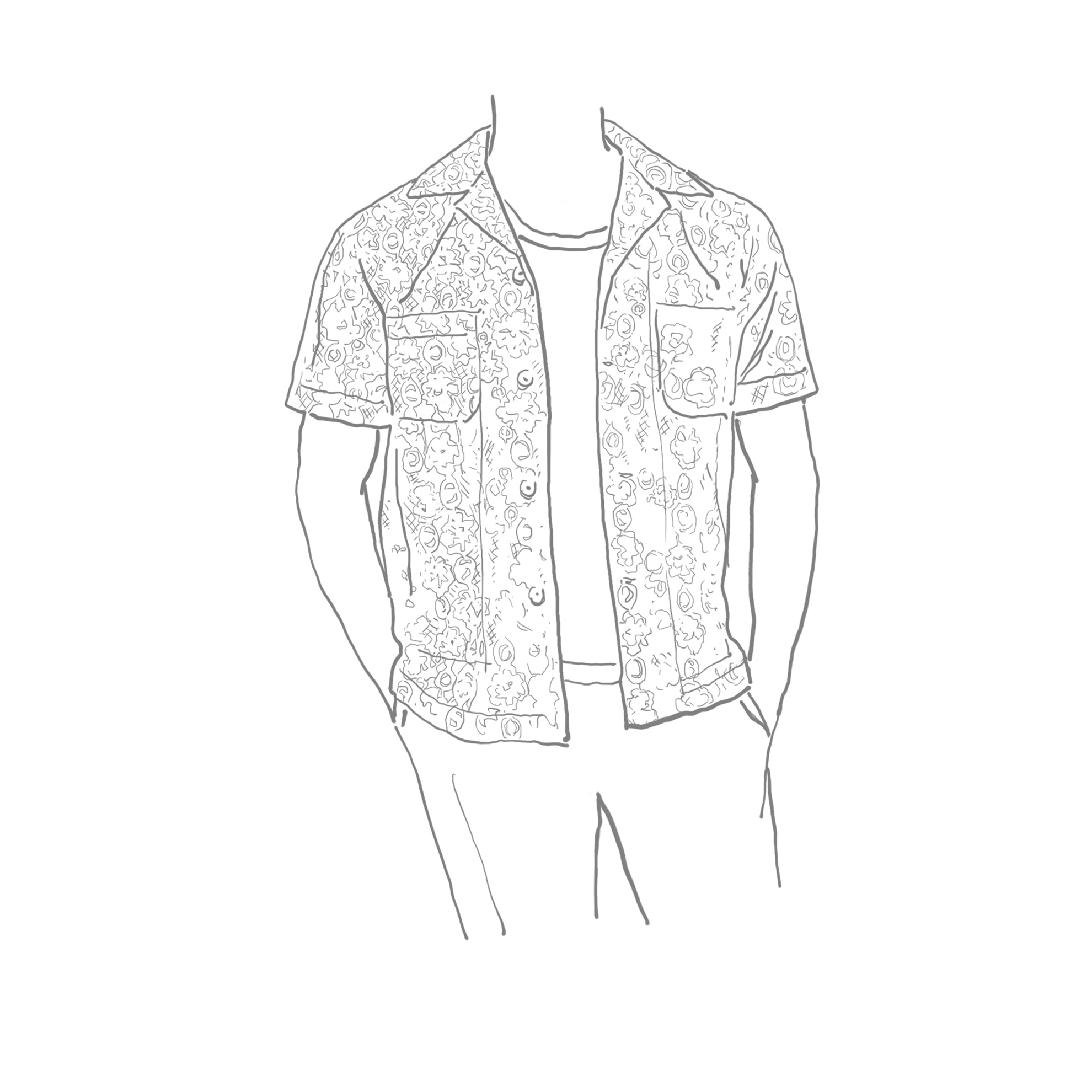 Lace Resort Shirt - The J. Peterman Company