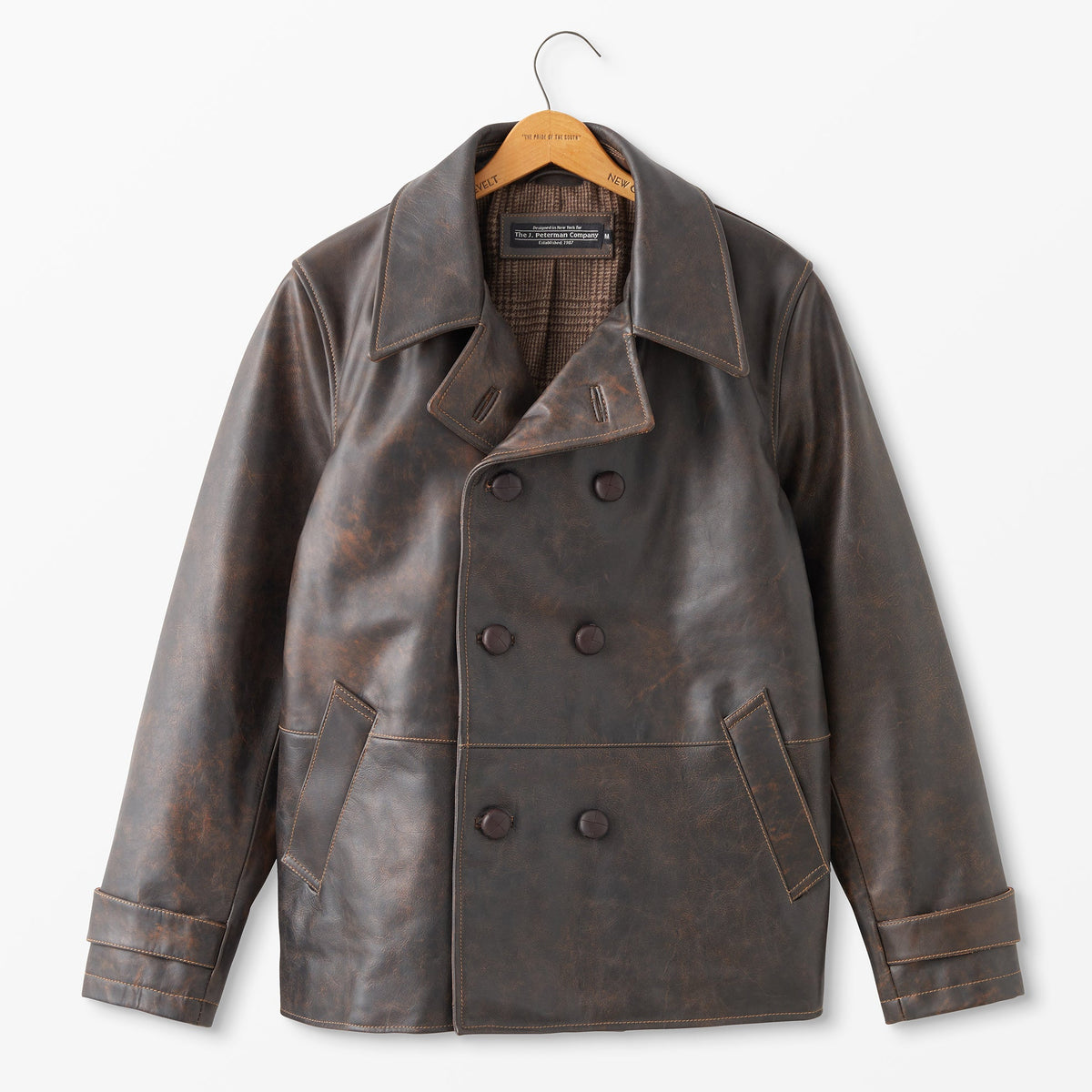 Leather French Dispatch Jacket - The J. Peterman Company